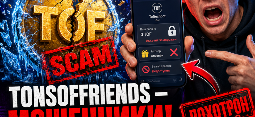 Обзор криптоигры TonsOfFriends: разоблачение схемы обмана, отзывы игроков и предупреждение о рисках участия.