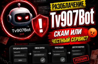 Проверяем телеграм-бот Tv907Bot: узнайте о возможных рисках при продаже игровых аккаунтов и защитите свои деньги от мошенников.