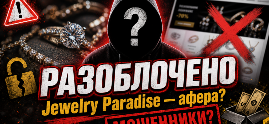 Узнайте правду о франшизе Jewelry Paradise. Мы разоблачим схемы обмана и покажем, как защитить свои деньги от мошенников.