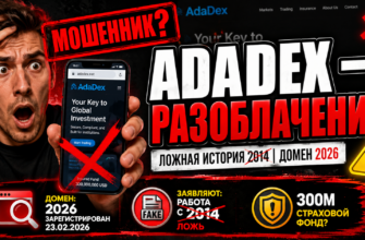 Узнайте, почему криптобиржа AdaDex вызывает сомнения. Проанализируем факты и отзывы, чтобы защитить ваши средства от обмана.