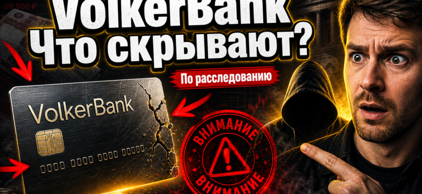 Узнайте правду о VolkerBank. Мы раскрываем мошеннические схемы и опасности, чтобы защитить ваши деньги от обмана.