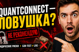 В этом отзыве мы разоблачаем QuantConnect. Узнайте о рисках, юридических ограничениях и неудачах платформы.