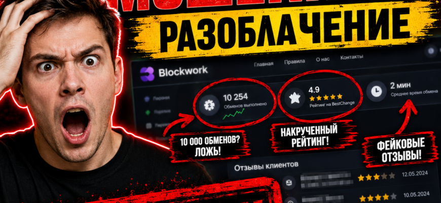 Узнайте, почему Blockwork вызывает подозрения. Мы разоблачаем мошеннические схемы и делимся реальными отзывами о сервисе.