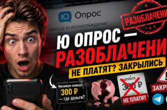 Узнайте правду о Ю Опрос: отзывы пользователей, признаки мошенничества и риски удаленного заработка. Защищайте свои деньги!