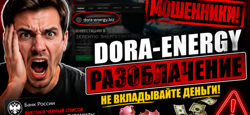 Проверьте мошеннические схемы Dora-Energy. Узнайте, как избежать потерь с нашими советами по разоблачению обмана.