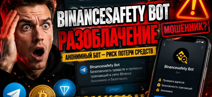 Рассматриваем риски и опасности Binancesafety Bot. Узнайте, как не стать жертвой мошенников и защитить свои средства.