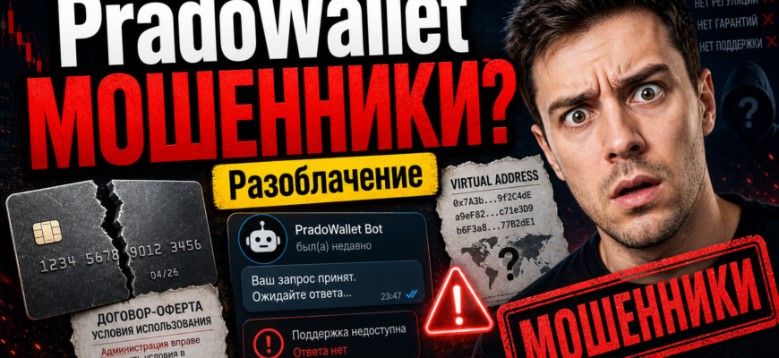 Проверьте PradoWallet на мошенничество: отзывы пользователей, разоблачение схем и советы по защите ваших денег. Убедитесь в рисках!