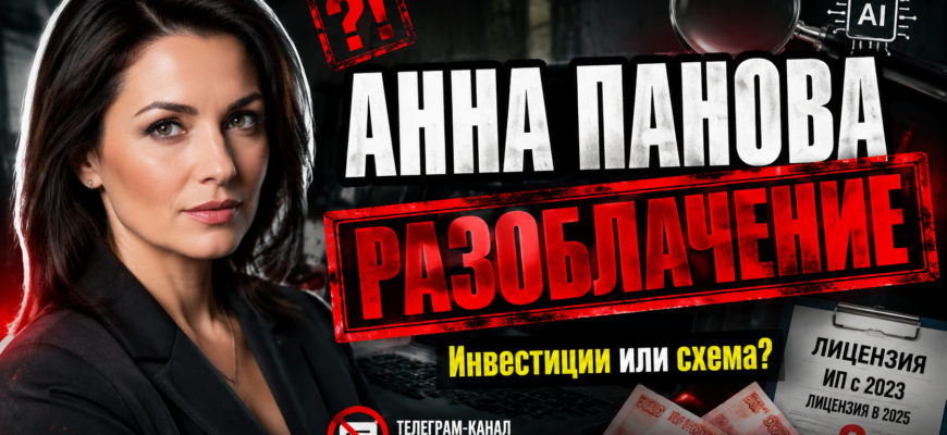 Узнайте о сомнительных методах Анны Пановой, ее обещаниях и рисках. Читайте отзывы о ее деятельности и защитите свои деньги от обмана.
