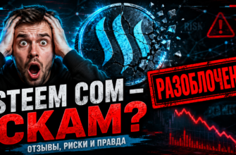 Узнайте о Steem Com, его рисках и отзывах пользователей. Как защитить себя от схем обмана и мошенников? Читайте наш честный обзор.