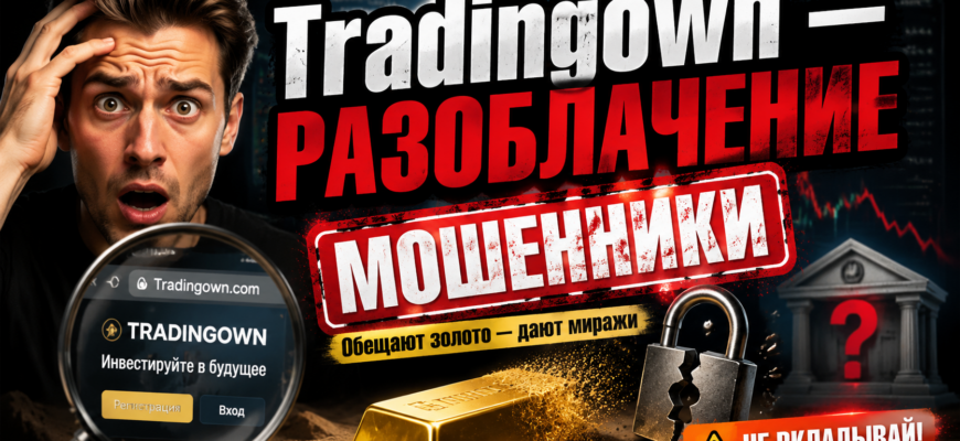 Разоблачаем Tradingown: как избежать потерь и определить признаки мошенничества. Читайте наш детальный обзор и будьте в безопасности!