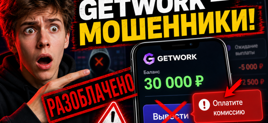Разоблачение схемы Getwork показывает риски мошенничества. Узнайте, как защитить свои деньги от обмана и читайте реальные отзывы пострадавших.