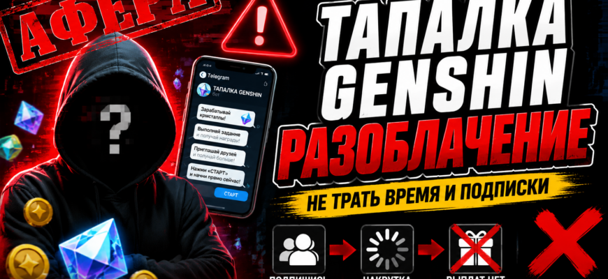 Не попадайтесь на обман! Узнайте, как Тапгеншин Бот использует популярную игру для мошеннических схем и как его избежать.