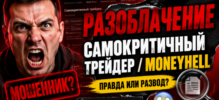 Обзор на Самокритичного трейдера и его схемы обмана. Узнайте, как распознать мошенника и защитить свои деньги от обмана!