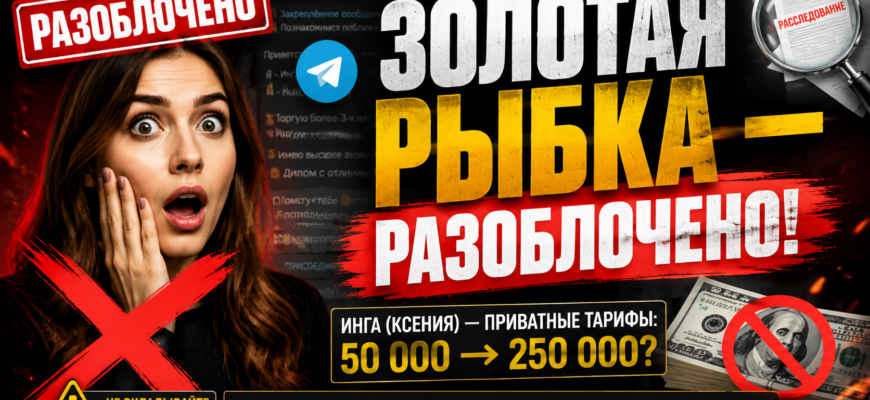 Чем опасен проект Золотая рыбка? Узнайте о мошеннических схемах, отзывах пострадавших и признаках обмана, чтобы защитить свои деньги.