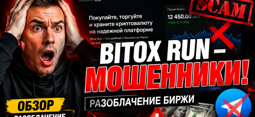 Не дайте себя обмануть. Узнайте правду о Bitox Run, изучив наши отзывы и признаки мошенничества, чтобы защитить свои деньги.Читайте сейчас!