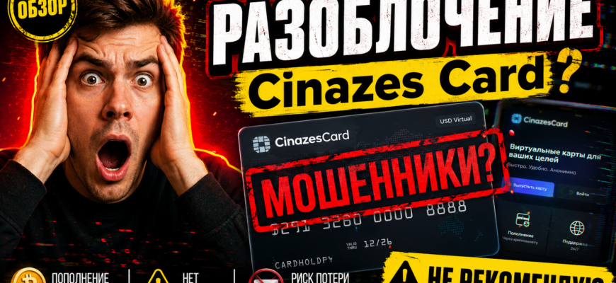 Узнайте о рисках использования Cinazes Card и о том, какие мошеннические схемы могут скрываться за его предложениями.