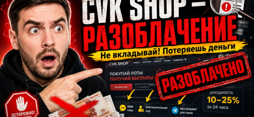 Разберитесь в рисках Cvk shop и узнаете, как избежать мошенничества. Читайте отзывы пострадавших и защитите свои деньги!