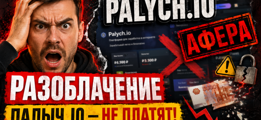 Проверяем Palych io: отзывы пользователей, риски и мошенничество. Узнайте, как защитить свои деньги от мошенников.