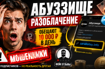 Узнайте, почему телеграм-канал Абуззище может стать причиной ваших потерь. Читайте отзывы и советы по распознаванию мошенничества.