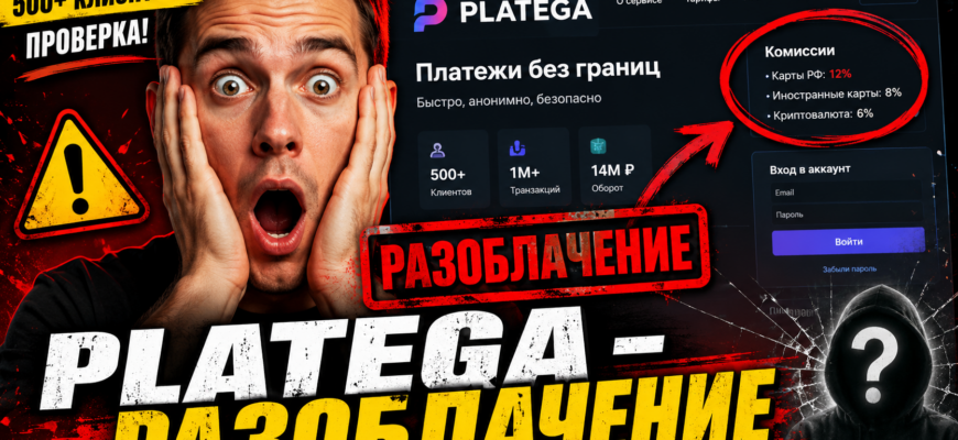 Проверяем сомнительный сервис Platega: высокие комиссии, отсутствие лицензии и отзывы пользователей. Узнайте, стоит ли ему доверять!