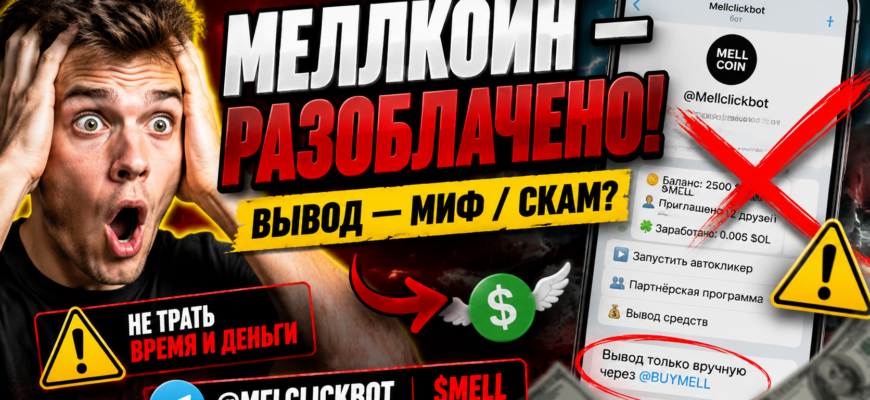 Узнайте, как проект Меллкойн пытается обмануть пользователей и что вам нужно знать, чтобы не попасть в ловушку мошенников.