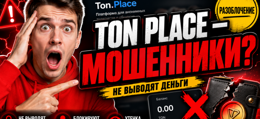 Разоблачение Ton Place: узнайте о рисках, сложностях с выводом средств и негативных отзывах. Защитите свои деньги от мошенников!