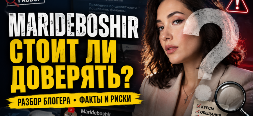 Разоблачаем мошенничество Марини де Бошир. Узнайте, какие риски могут скрываться за обещаниями улучшения жизни и самопомощи.