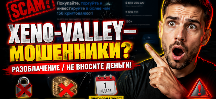 Проверьте правдивые отзывы о XenoValley. Узнайте, как избежать обмана и защитить свои средства от мошенников.