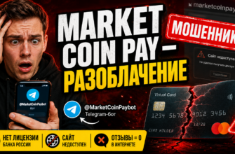 Платежная система Market Coin Pay вызывает вопросы. Узнайте об угрозах, рисках и как не попасться на обман с этой платформой.