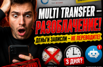 Узнайте о рисках и задержках при переводах с Multi Transfer. Читайте отзывы пользователей и будьте в курсе мошеннических схем!