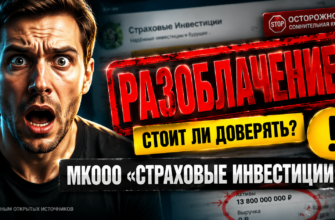 Узнайте о рисках, связанных с МКООО «Страховые Инвестиции». Читайте отзывы о мошенничестве и получайте советы по защите своих денег.