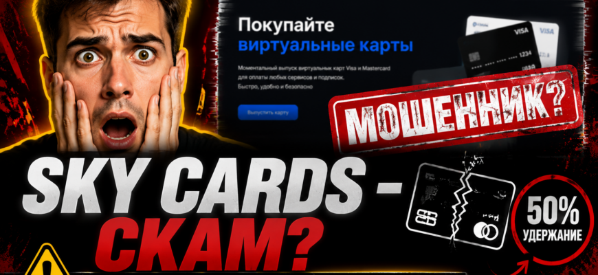 Разбираем Sky Cards: опасный посредник или реально работающий сервис? Узнайте, какие риски скрываются и как защитить свои деньги.