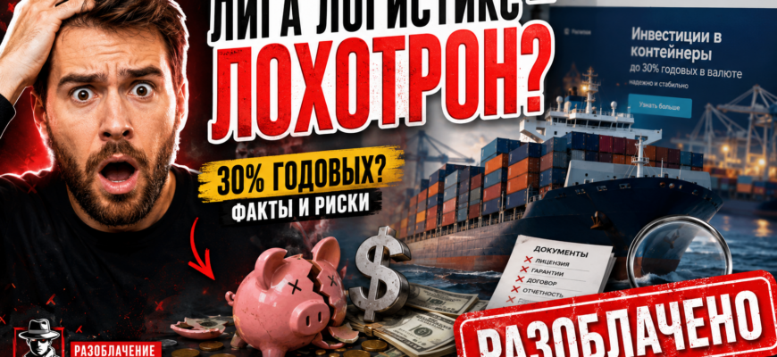Узнайте о рисках вложений в Лигу Логистикс. Мы раскрываем, почему стоит опасаться этой схемы и как защитить свои инвестиции.