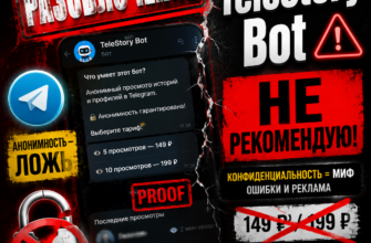 Узнайте о рисках использования TeleStory Bot, настоящих отзывах пользователей и скрытых угрозах. Защитите себя от мошенничества!