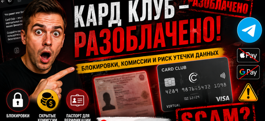Узнайте о рисках и недостатках Card Club App Bot. Отзывы пользователей подают тревожные сигналы о скрытых комиссиях и недобросовестности сервиса.