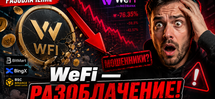 Узнайте правду о WeFi NeoBank. Анализ рисков, отзывы и защитите свои средства от мошенников.