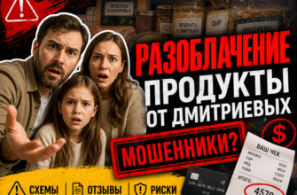 Разоблачаем риски сервиса Продукты от Дмитриевых. Узнайте о схемах обмана, отзывах пользователей и как защитить свои деньги.
