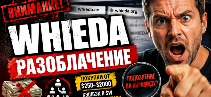 Узнайте правду о Whieda и её схеме заработка. Мы разоблачаем обман и делимся советами по защите от мошенников.