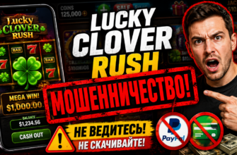 Изучите, как Lucky Clover Rush обманывает игроков и скрывает реальные риски, связанные с выводом средств и заработком.