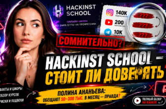 Узнайте о реальных рисках и фактах обучения в Hackinst School. Как избежать обмана и защитить свои деньги от ложных обещаний.