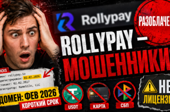 Рollypay Io вызывает подозрения. Узнайте о рисках и мошеннических схемах, связанных с этой платформой. Читайте наш разбор!