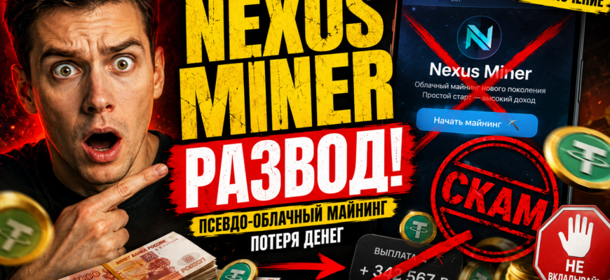 Ищете информацию о Nexus Miner? Узнайте, как этот проект может отобрать ваши средства и какие признаки мошенничества необходимо распознать.