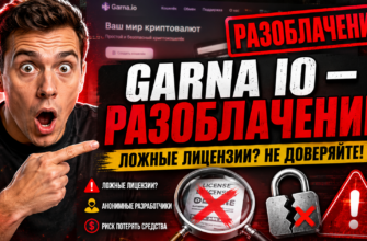 Проверяем Garna io на наличие мошенничества. Узнайте об основных признаках обмана и рисках работы с этим криптовалютным кошельком.