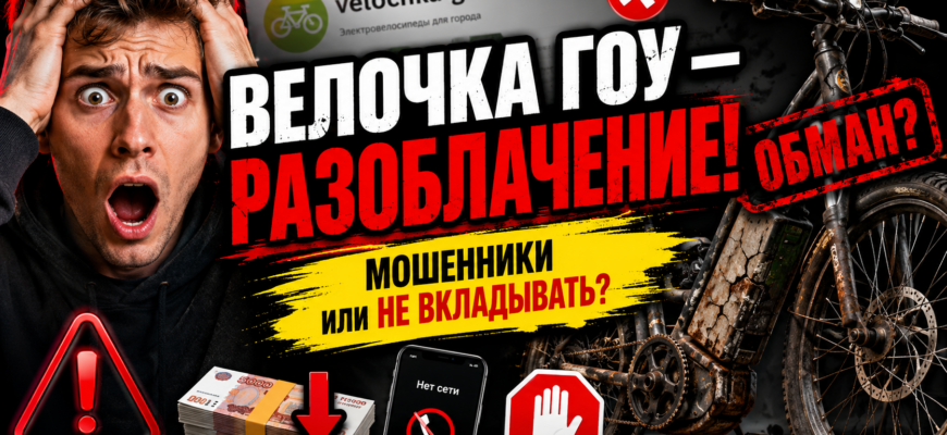 Узнайте правду о проекте Велочка Гоу. Какие риски, отзывы и возможен ли заработок? Читайте наш анализ и защитите свои деньги.