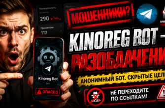 Разберитесь в рисках Kinoreg Bot. Узнайте, как защититься от мошенничества и чего ожидать от этого Telegram-бота.
