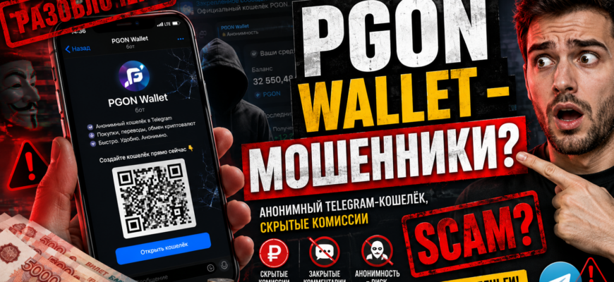 Наша проверка PGON Wallet: разберитесь, почему это приложение вызывает сомнения. Узнайте, как избежать мошенников и защитить свои средства.