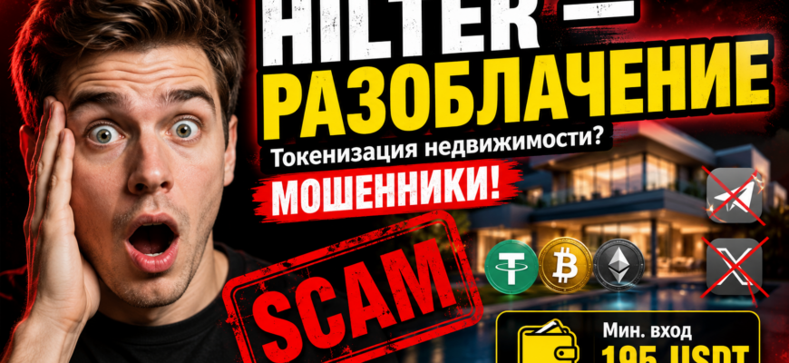 Проверка Hilter на мошенничество: узнайте правду об инвестициях в недвижимость и отзывы пользователей. Защитите свои деньги от обмана.