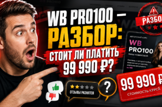 Разберите с нами курс Wb про100 и узнайте о скрытых рисках, реальных отзывах и подводных камнях. Поддержите свои финансовые решения.