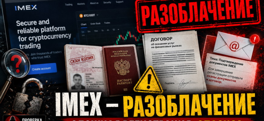 Изучите, почему IMEX вызывает сомнения: непрозрачная регистрация, отсутствие отзывов и скрытые риски. Узнайте, как защитить свои средства!