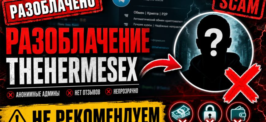 Как распознать опасные схемы обмена криптовалют в Telegram? Узнайте о TheHermeSex и его рисках для пользователей!